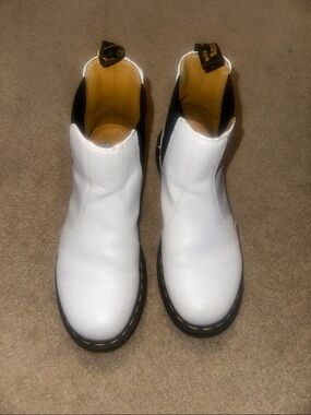 Dr. Martens White Off boots